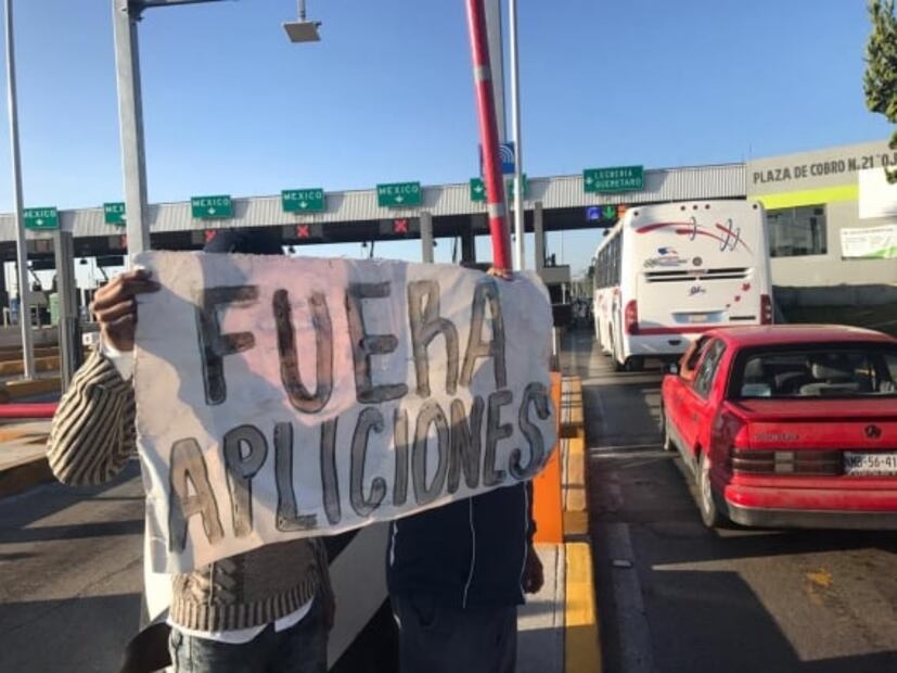 Marchan taxistas desde diversos puntos hacia el Ángel de la Independencia