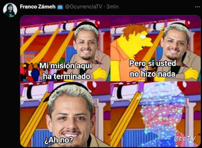 Los mejores memes del regreso de Chicharito