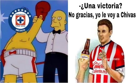 Los mejores MEMES del partido entre Cruz Azul y Chivas