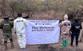Desmantelan narcolaboratorio del CJNG en Los Reyes, Michoacán; decomisan precursores químicos y utensilios
