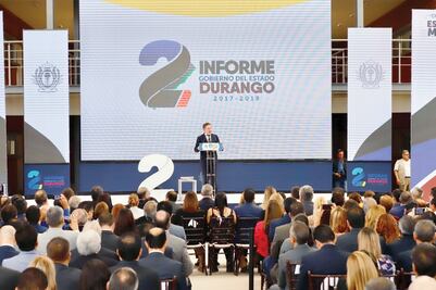 Gobernador de Durango destaca inversión en obra pública 