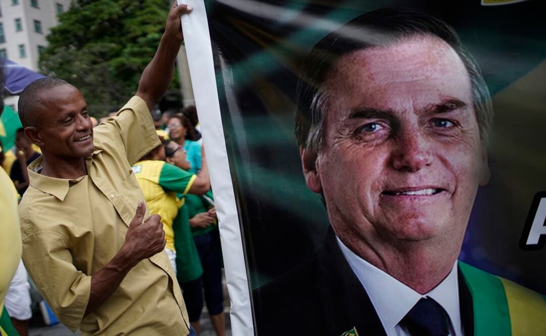 Simpatizantes del presidente Jair Bolsonaro se manifiestan este domingo en varias ciudades de Brasil (Fotos: AP y EFE)