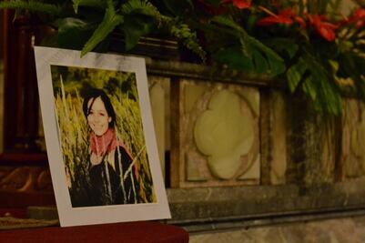 Recuerdan con misa a Michelli, mexicana muerta en París