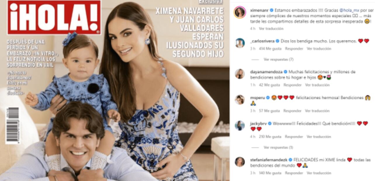 La miss Universo Ximena Navarrete anuncia la llegada de su segundo bebé 