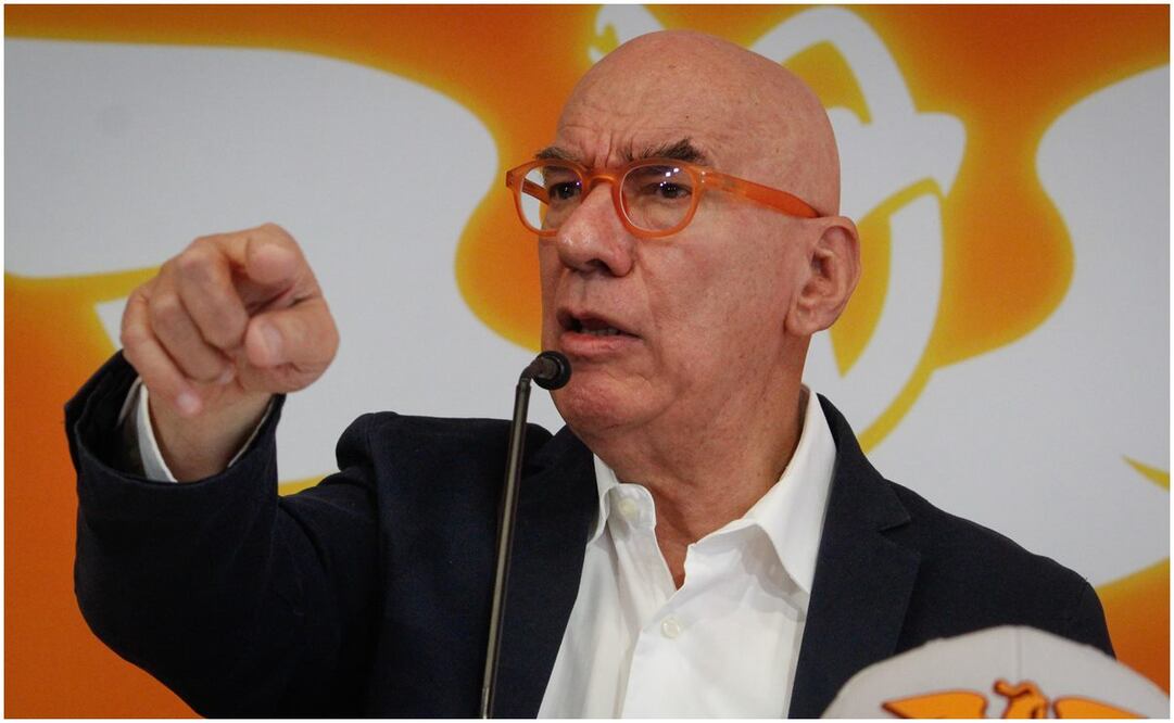 Dante Delgado, dirigente nacional de Movimiento Ciudadano. Foto: Luis Camacho/EL UNIVERSAL