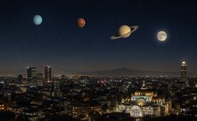 Minidesfile planetario julio 2026; ¿qué planetas se podrán ver este fin de semana?; esto se sabe