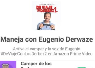 Eugenio Derbez puede ser tu copiloto en Waze