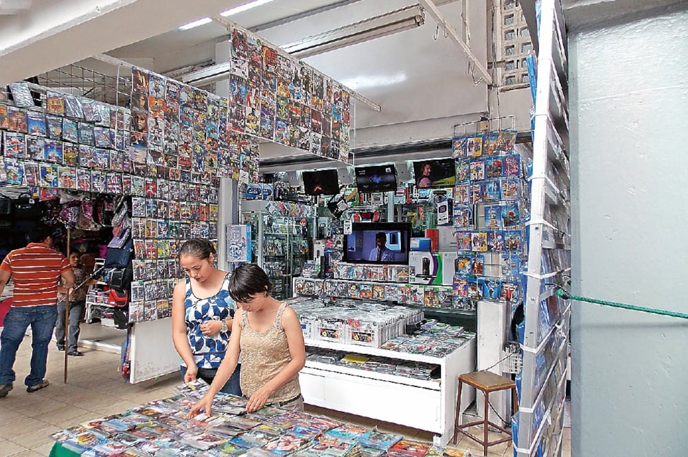 Piratería en México es el doble que en Brasil. (ARCHIVO EL UNIVERSAL