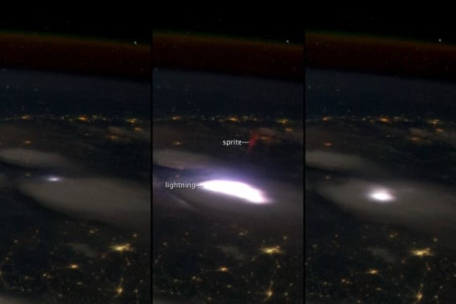 Qué es el fenómeno de los duendes rojos y dónde se observa