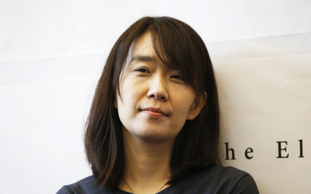 Han Kang, la primera surcoreana en ganar el Premio Nobel de Literatura.Foto: AP / Lee Jin-man
