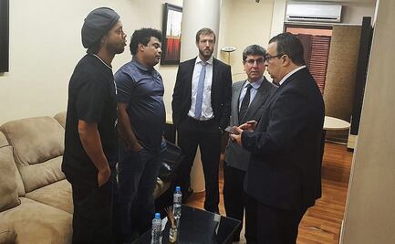 Ronaldinho, detenido en el Departamento de Crimen Organizado en Paraguay