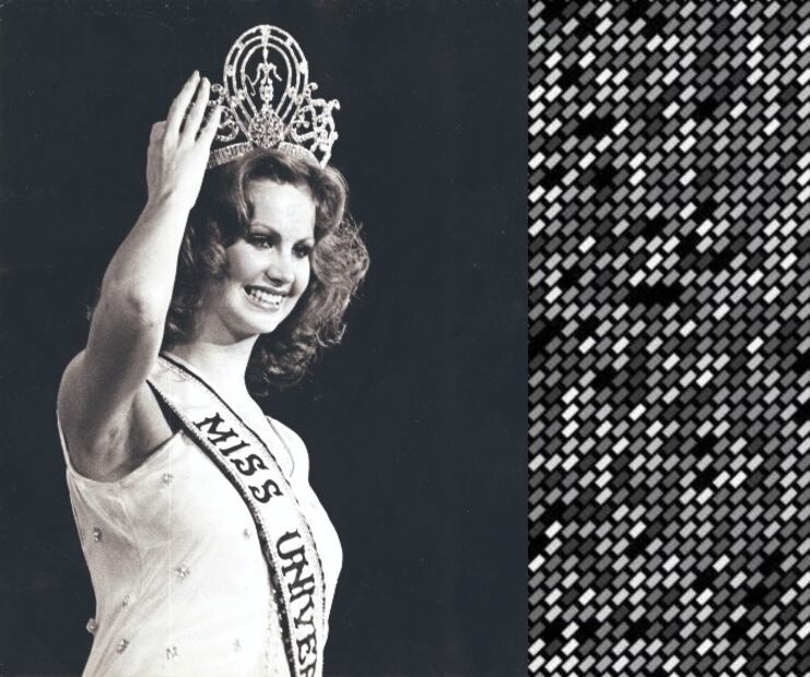 La reina de belleza sudafricana Margaret Gardiner, el 24 de julio de 1978. HEMEROTECA DE EL UNIVERSAL