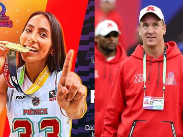 A la mexicana Diana Flores y Peyton Manning se les escapa la victoria en el Pro Bowl 2023