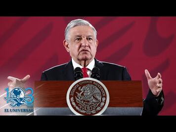 Asegura AMLO que ministro en retiro asesora a sus adversarios sobre amparos contra Santa Lucía