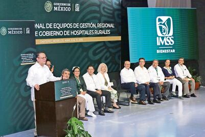 IMSS y Bienestar buscan la universalización de la salud