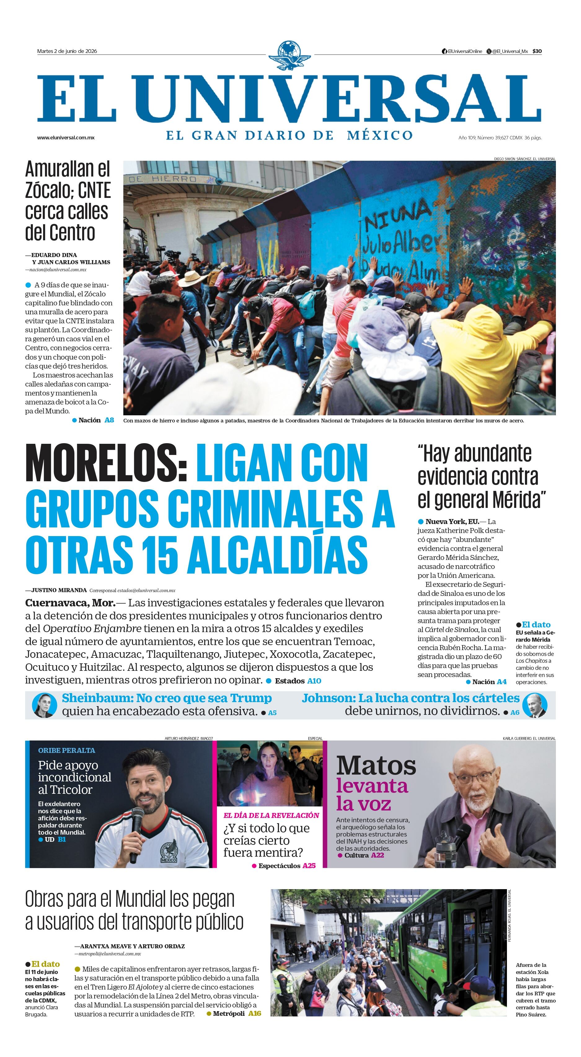 Portada impresa