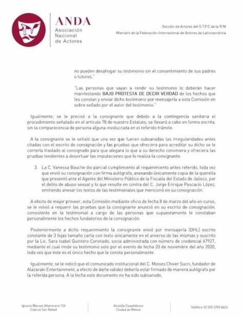 Estas son las fuertes razones por las que Vanessa Bauche denunció a Pascacio López