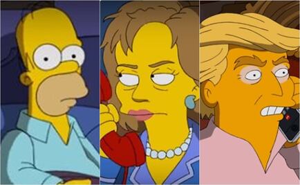 Homero Simpson votará por Hillary Clinton