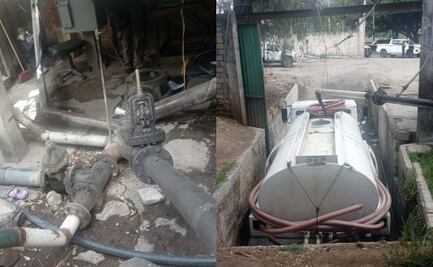 Clausuran toma clandestina de agua en Puebla; extraían casi 3 millones de litros al día