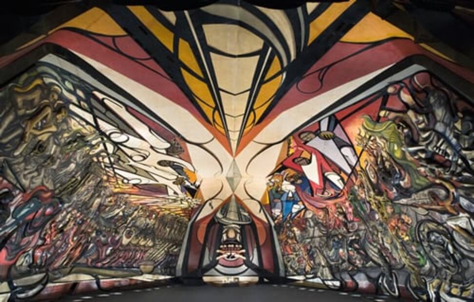 El mural más grande del mundo está en CDMX