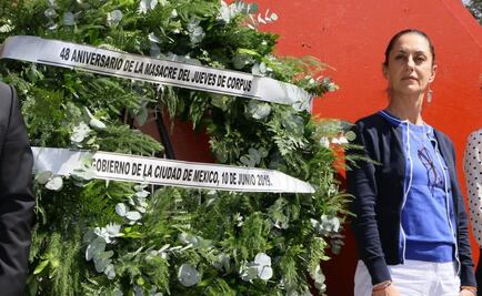 Conmemoran 48 años del "Halconazo" en la CDMX
