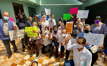 Comerciantes de Iztacalco anuncian respaldo a Armando Quintero por "propuestas reales"