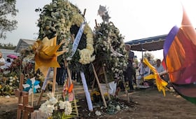 Sepultan a Yamileth, cadete fallecida en choque del Buque Cuauhtémoc; “Estoy muy orgulloso de mi hija", dice su padre