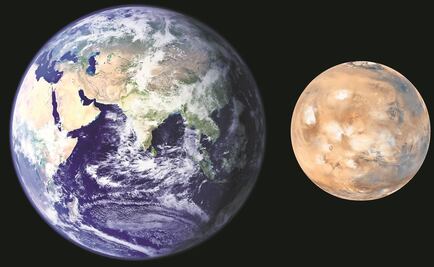 Marte no tiene CO2 suficiente para poder transformarse en una nueva Tierra