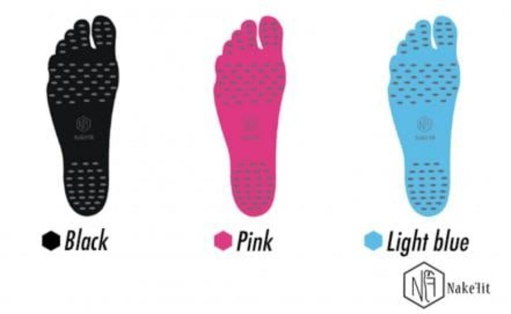  La nueva moda que te hará no usar zapatos: Suelas adhesivas