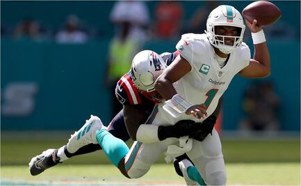 Los Dolphins no tuvieron piedad contra los Patriots