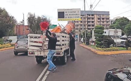 Alcaldía Benito Juárez retira a 441 franeleros