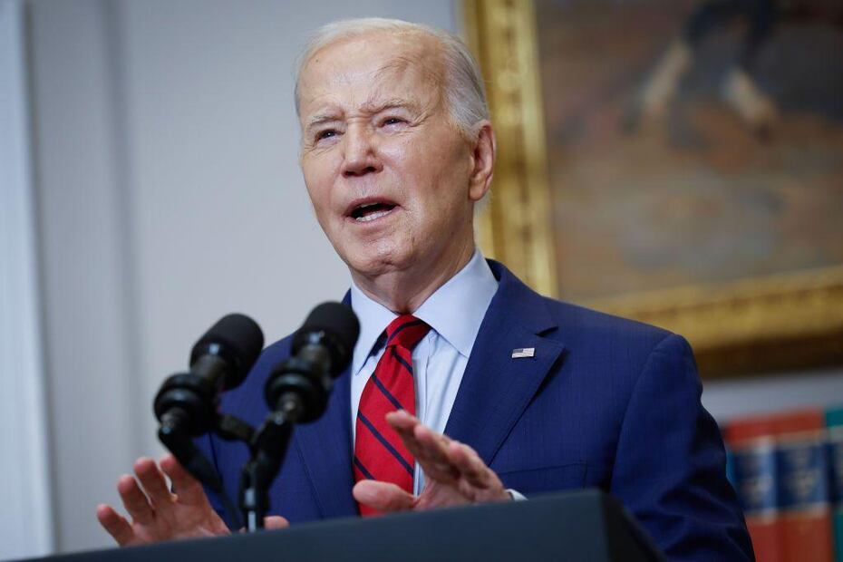 La nueva propuesta de tregua y liberación de rehenes por la guerra entre Israel y Hamás fue anunciada hoy por el presidente estadounidense, Joe Biden. Foto: EL UNVERSAL