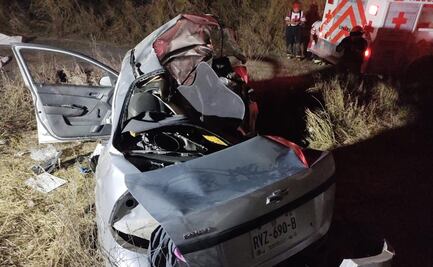 Mueren 5 normalistas en accidente automovilístico en Nuevo León; otras dos personas resultaron lesionadas 