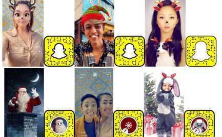 Snapchat se apodera de la Navidad