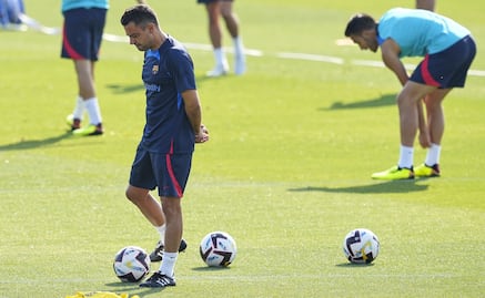 La razón por la que Xavi no viaja a Estados Unidos con el Barcelona