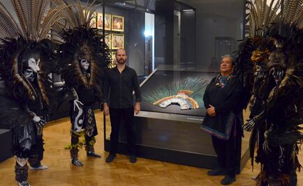 Penacho de Moctezuma protagoniza la inauguración de un museo