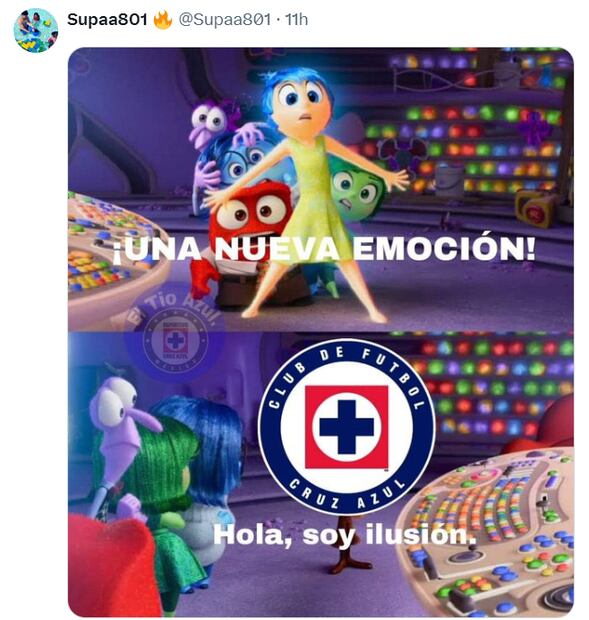 Los mejores memes del triunfo de Cruz Azul ante Puebla