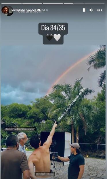 "Voy a aprovechar cada segundo que me queda", dice Osvaldo Benavides tras muerte de actor