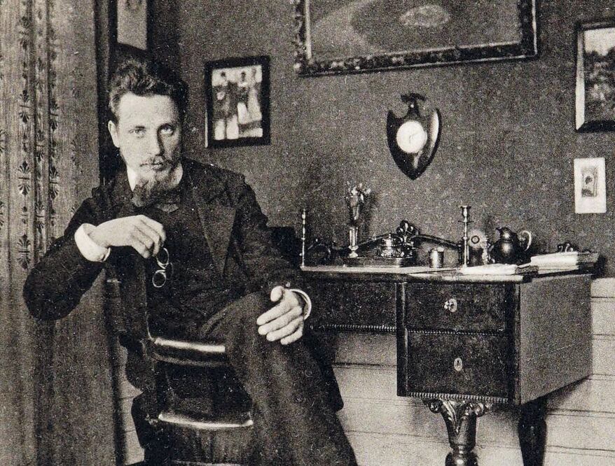 Fotografía de Rainer Maria Rilke por Lou Andreas-Salomé, en 1928. Foto: Encyclopedia Britannica