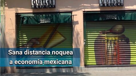 Se desploma economía mexicana en abril por Covid