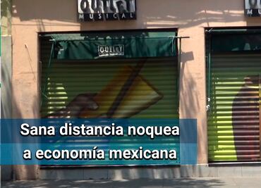 Se desploma economía mexicana en abril por Covid