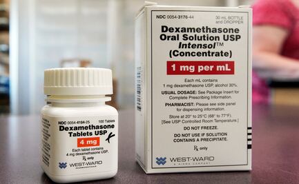 Estudio confirma beneficios de dexametasona en pacientes graves de Covid-19