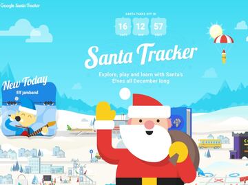 Santa Claus está listo, sigue su recorrido en línea