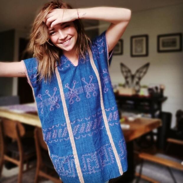 Regina Blandón comparte su amor por los huipiles en Instagram 