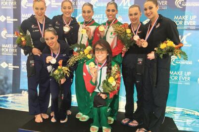 Ondinas doradas en Abierto galo