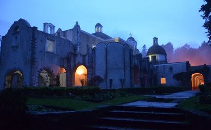 En el Desierto de los Leones hay recorridos nocturnos de leyendas
