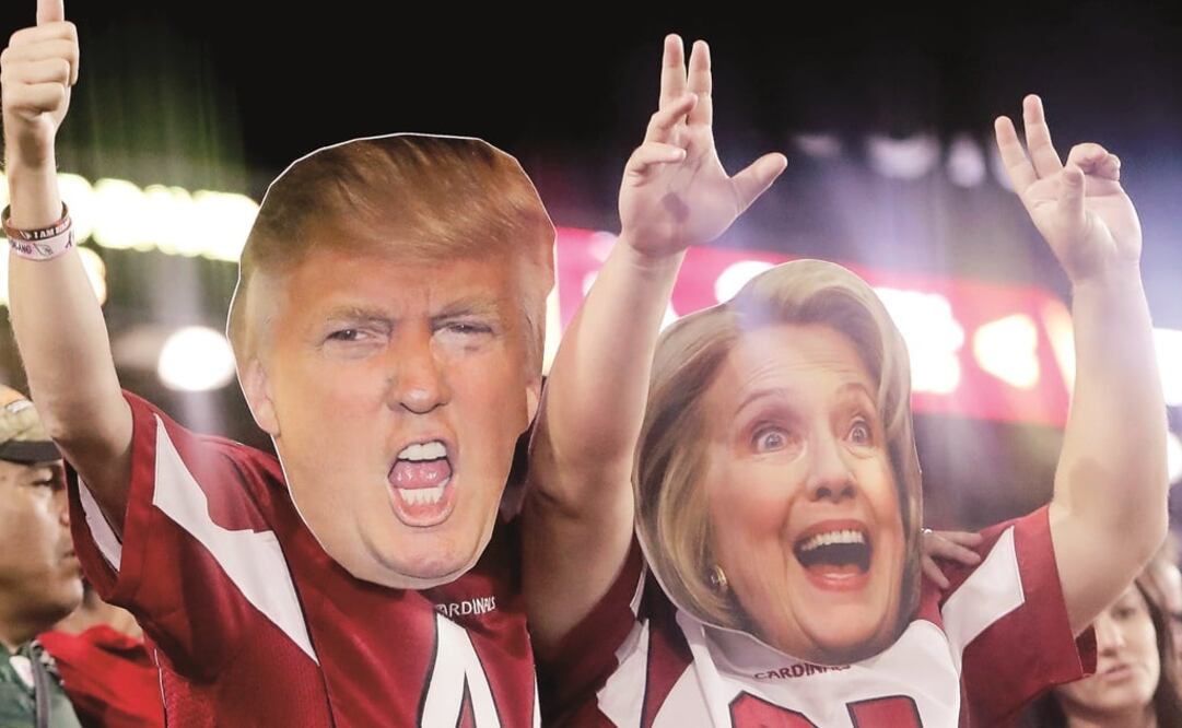 El presidente de Estados Unidos, un tema espinoso para la NFL. (ARCHIVO. EL UNIVERSAL)