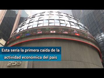 Economía, en recesión; tiene PIB primera caída en 10 años