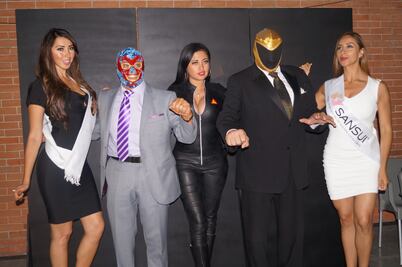 Dos Caras y Tinieblas inmortalizados en Nación Lucha Libre