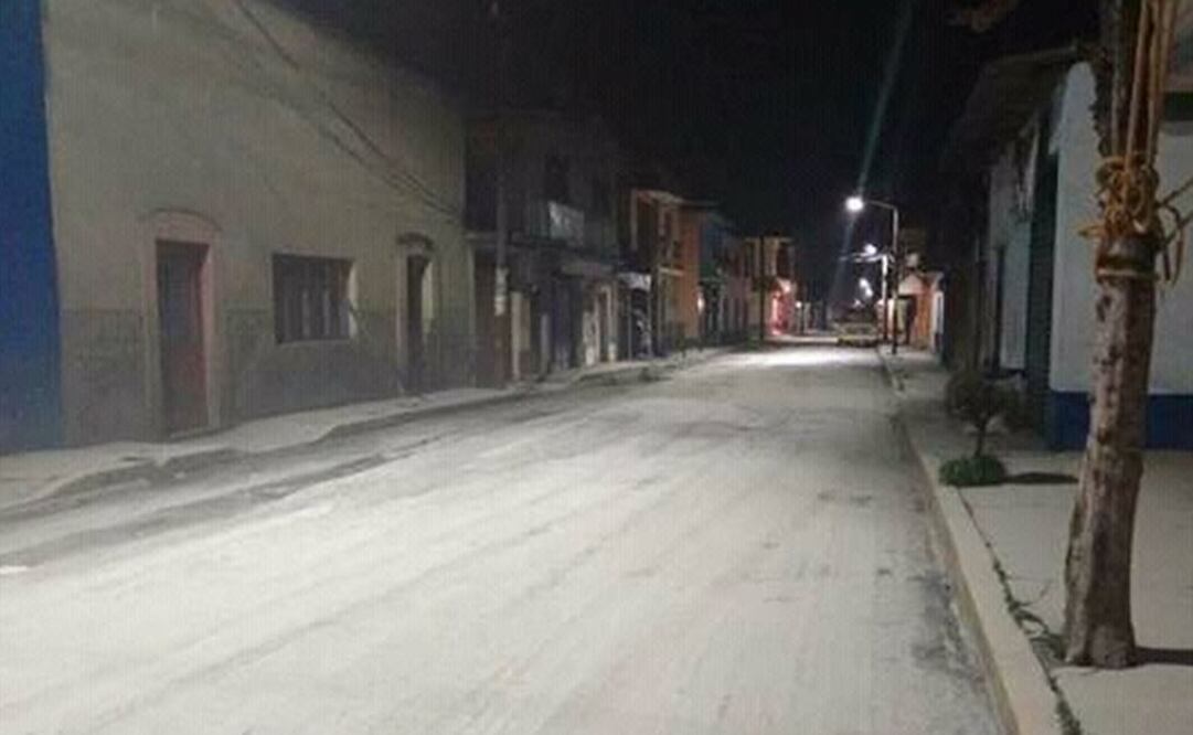 Así lucen las calles de Ozumba, en el Edomex. Foto: @adalint13